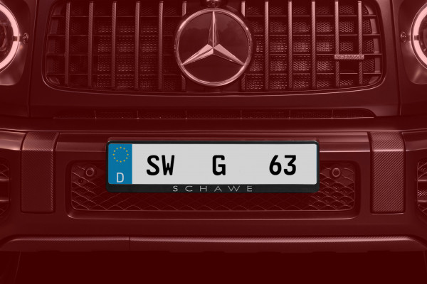 SCHAWE Kennzeichenhalterung